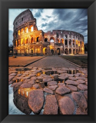 Framed Colosseum Print