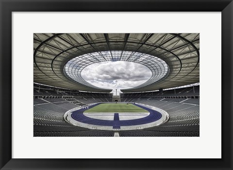 Framed Olympiastadion, Berlin Print