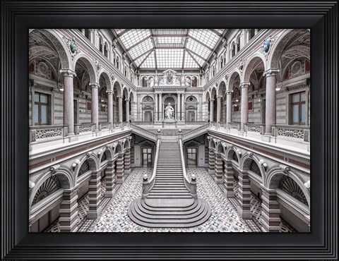 Framed Justizpalast, Vienna Print