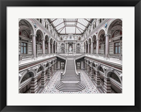 Framed Justizpalast, Vienna Print