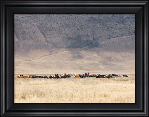 Framed Incredible Maasai Print