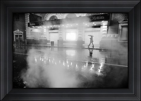 Framed Manhattan Streets , New York City Print