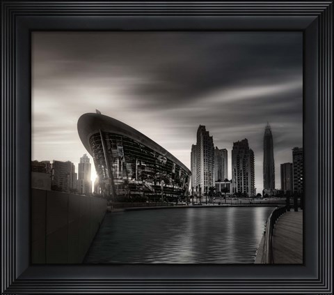 Framed Dubai Opera, Dubai, UAE Print