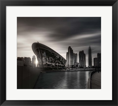 Framed Dubai Opera, Dubai, UAE Print