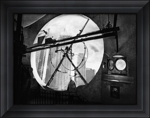 Framed Steam World Print
