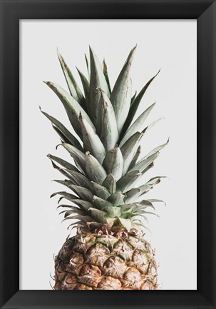 Framed Pineapple Natural Print