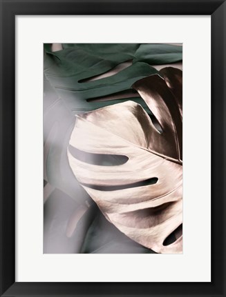 Framed Monstera Mix 3 Print