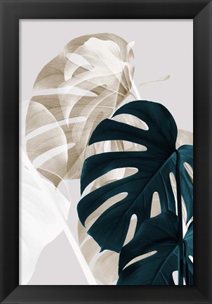 Framed Monstera Creative 5 Print