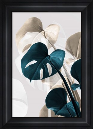 Framed Monstera Creative 10 Print