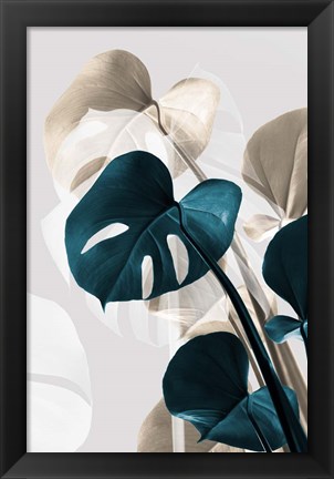 Framed Monstera Creative 10 Print