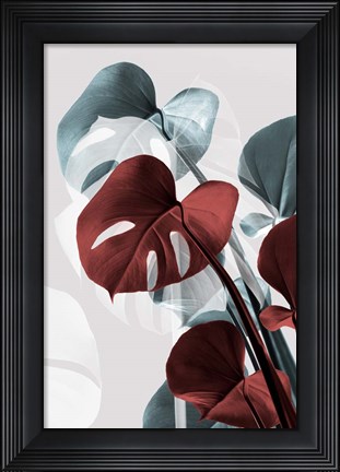 Framed Monstera Creative 15 Print