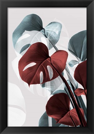 Framed Monstera Creative 15 Print