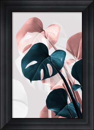 Framed Monstera Creative 17 Print