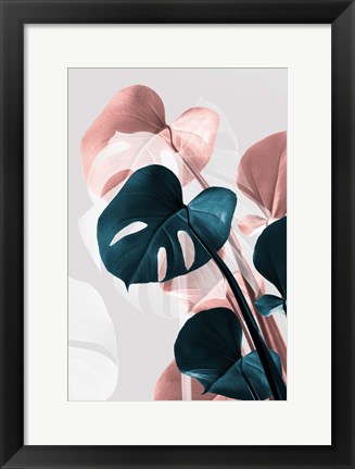 Framed Monstera Creative 17 Print