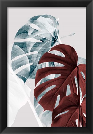 Framed Monstera Creative 18 Print