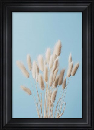 Framed Bunny Grass No 3 Print