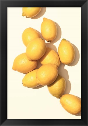 Framed Lemons 1 Print