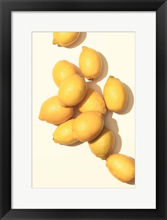 Framed Lemons 1 Print