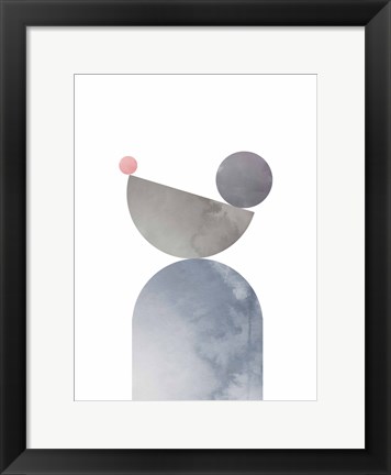 Framed Geometrical Shapes 1 Print
