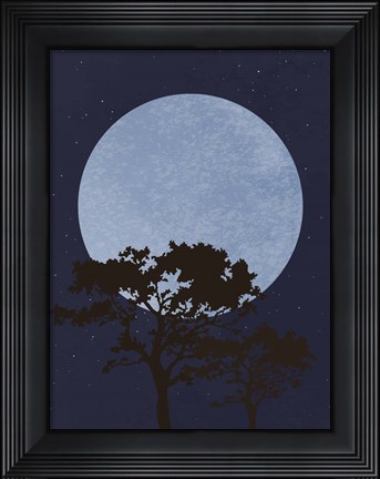 Framed Dark Night Print