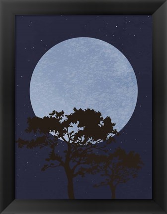 Framed Dark Night Print