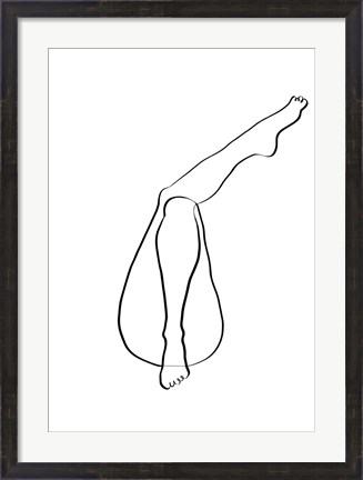 Framed Legs Print