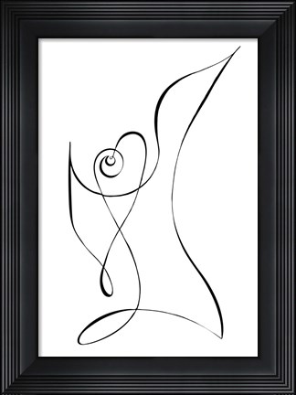 Framed Heart Print