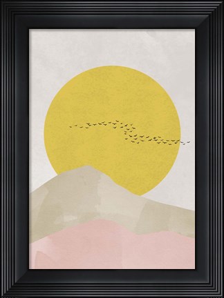 Framed Rocky Mountains Print