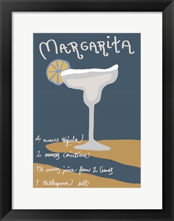 Framed Margarita Print