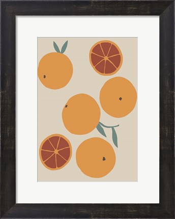 Framed Blood Orange Print