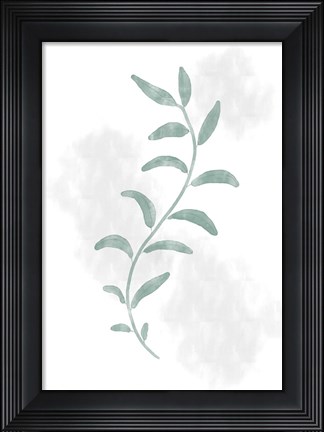 Framed Jazzy Leaves Print