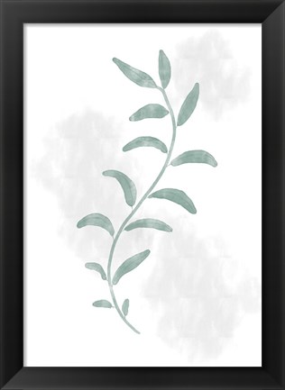 Framed Jazzy Leaves Print