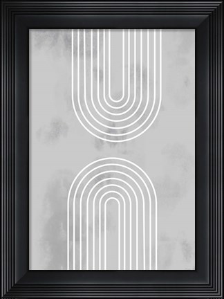 Framed Archs in Ice Print