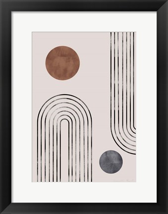 Framed Archs and Buds Print
