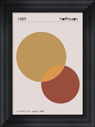 Framed 1989 Hoffman Print