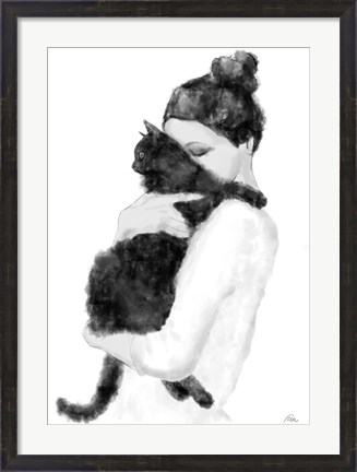 Framed Cat Lover Print