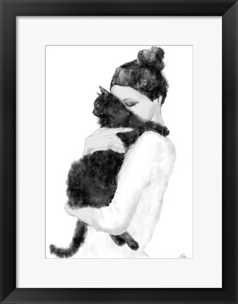 Framed Cat Lover Print