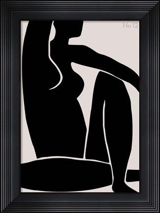 Framed Figure No 12 Print