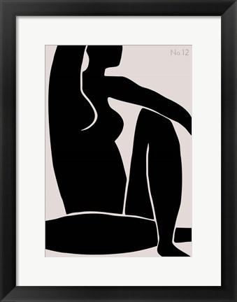 Framed Figure No 12 Print