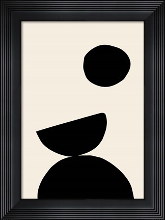Framed Organic Shapes 9 Print