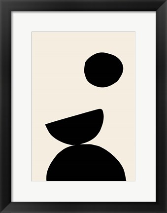 Framed Organic Shapes 9 Print