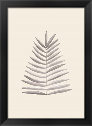 Framed Palm Leaf Ink Print