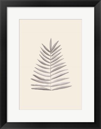 Framed Palm Leaf Ink Print