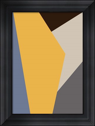 Framed Color Blocks 1 Print