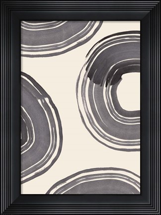 Framed Rings of Life Print