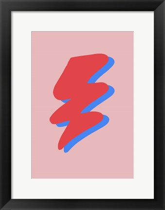 Framed Lightning Print