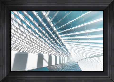 Framed Icy Light Print