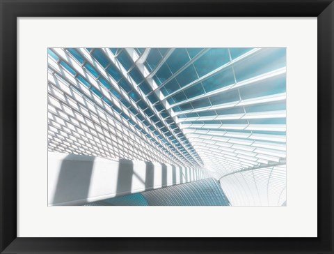 Framed Icy Light Print