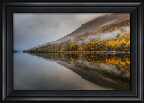 Framed Misty Loch Print