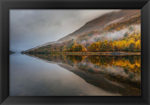 Framed Misty Loch Print